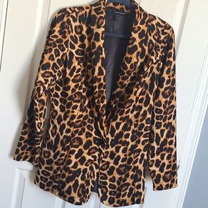 Ashley Stewart Leopard Blazer🐆